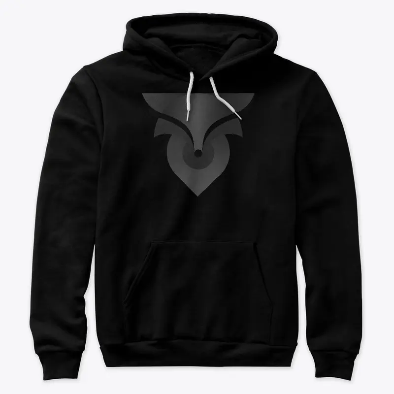 foXnoMad Logo Hoodie (Matte Black)