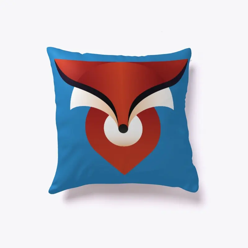 foXnoMad Logo Pillow